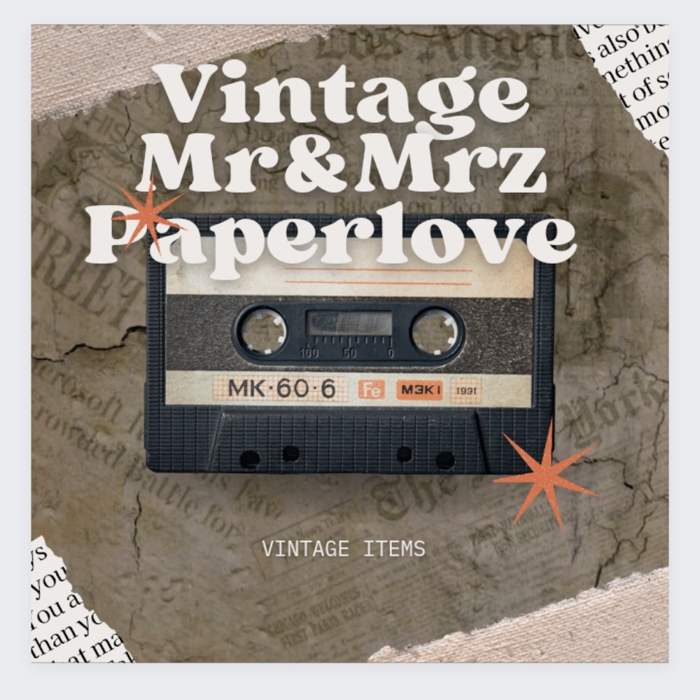 LIVE SHOW VINTAGE ITEMS ONLY HUSBAND & WIFE WHO DO SHOWS